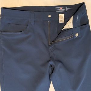 Vineyard Vines 5-Pocket Performance Pants 32x32 Navy Blue